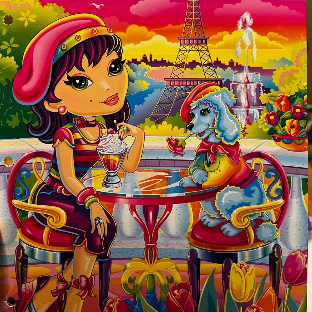 Rare Lisa Frank Destinee Folder